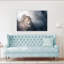 «Misty Mountain Morning Dramatic Peaceful Serene Landscape Mountain», reproduction d'art murale-452133063