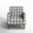 Arching Upholstered Armchair-1625562448