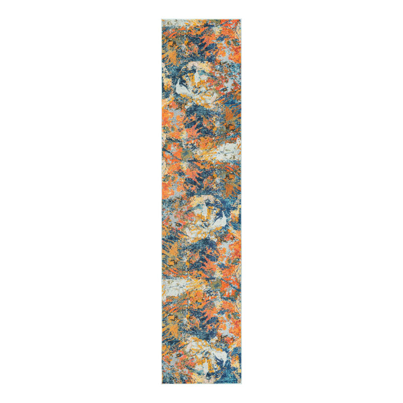 Washable Indoor Rug, Runner 2'7" x 12'
