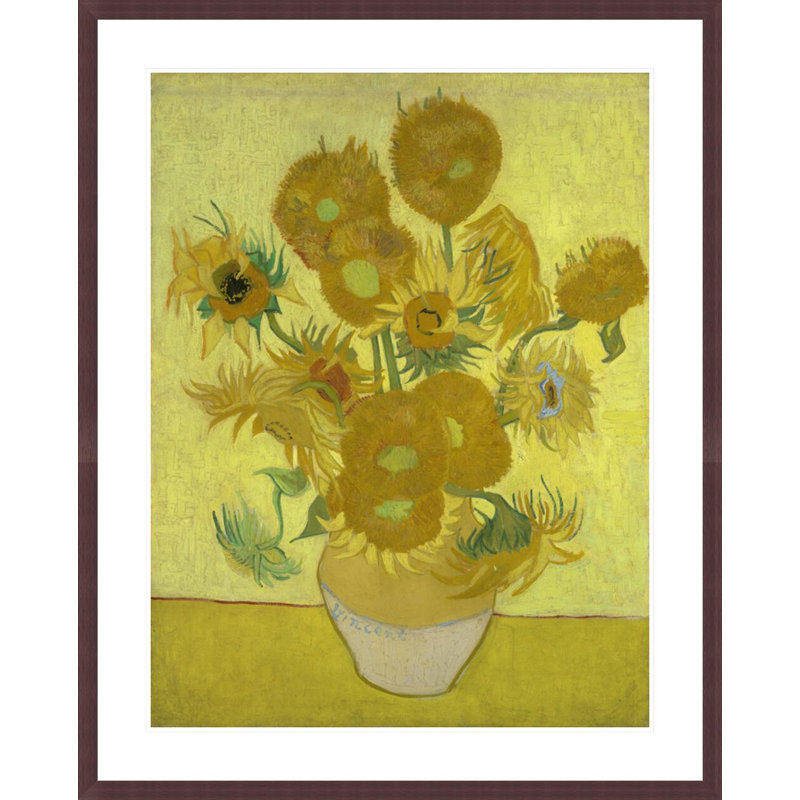 Tournesols par Vincent van Gogh, H 41,5 po x l 33,38 po