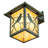 Verdigris Solid Brass Armed Sconce