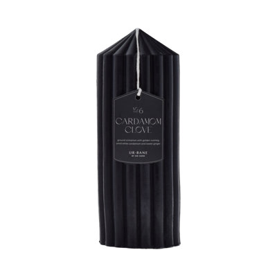 Cardamom Clove Scented Pillar Candle