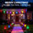 23ft Large C9 LED Faceted String Lights – Outdoor Pathway & Hanging Holiday Lights