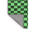 Tapis abstrait vert émeraude lavable à la machine 817-2077763035