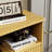 Shoe Cabinet Storage For Entryway Hidden Shoes Storage Cabinet With 2 Flip Drawers-1253985209
