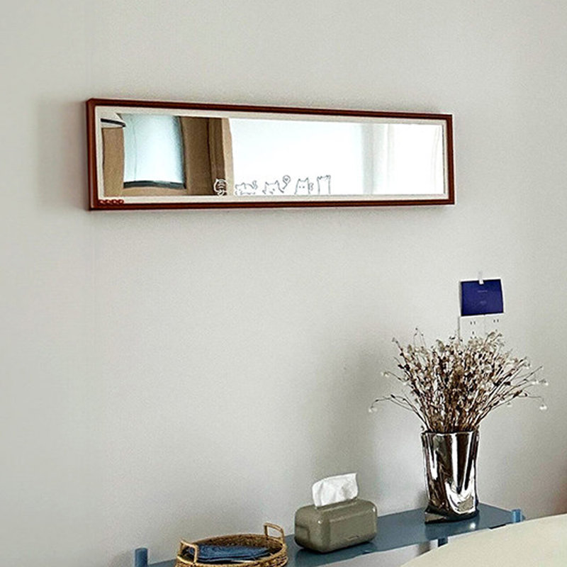 Miroir mural rectangulaire, 64.17"W*16.93"H