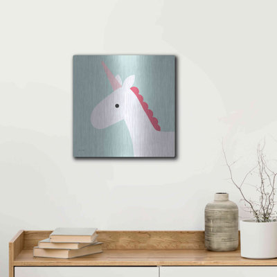 Luxe Metal Art 'Unicorn' By Ann Kelle Designs, Met " Unicorn " by Ann Kelle