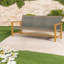 71.3 " W Straight Patio Sofa