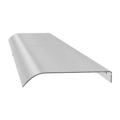 Dakota Fields 120cm W x 43cm D Plastic Cover Retractable Door / Window Awning