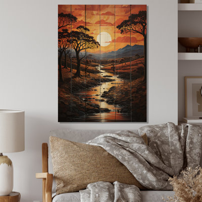" African Savannah Serenade VII "