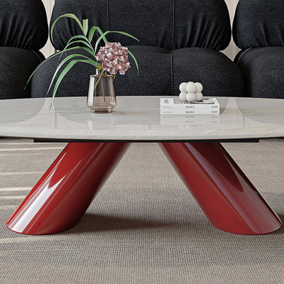 Table basse en marbre de style italien italien