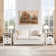 Adaija 18"W Nightstand with Charging Station, Farmhouse End Table with 2 Drawers & Open Storage