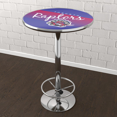 Round Metal Base Dining Table