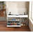 Entryway Bench with Shoe Storage,Adjustable 3-Tier Flip-Up Drawers & Hidden Cabinet,Space-Saving Shoe Organizer,Triple Storage and Modern Design,for Hallway and Living Room,White