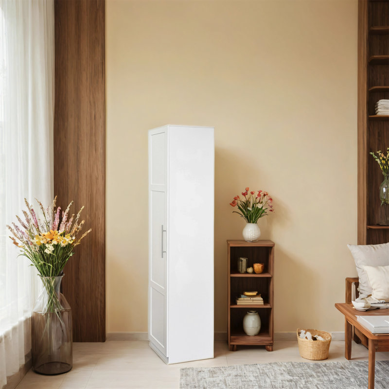 Kitchen Storage Cabinet, White Freestanding Sideboard