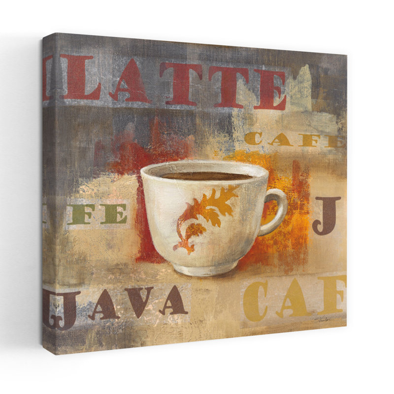 Contemporary Urban Cafe Iv avec art café cappuccino, H 24 po x l 24 po