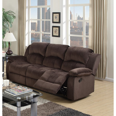 Khashayar 83" Pillow Top Arm Reclining Sofa