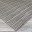 Tapis d'extérieur à rayures tissé à plat gris Veun Performance-1126258523