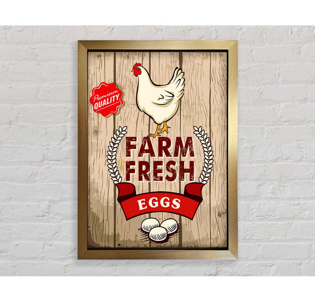 Farm Fresh Eggs - Drucken