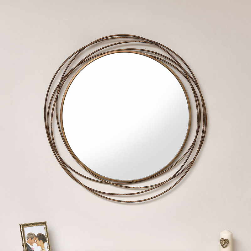 Metal Round Mirror
