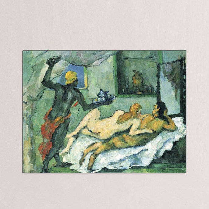 Paul Cezanne - Wrapped Canvas Painting, 60cm H x 80cm W x 1.8cm D