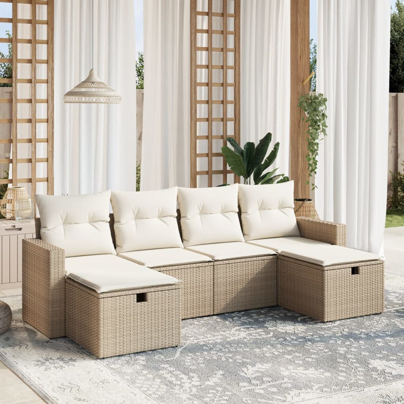 Ensemble de canapé de jardin Vidaxl