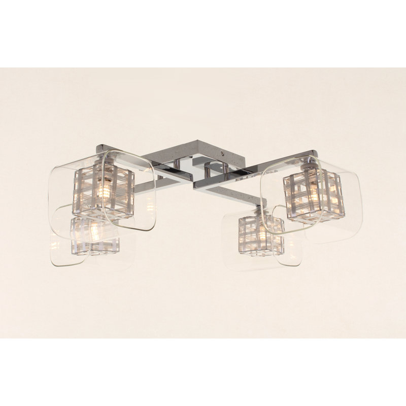 Johnathan Glass Flush Mount