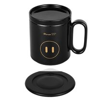 Evelots Coffee Mug Cup Warmer for Desk | Electric | Hot Tea Candle Wax  Heating Plate | White