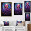 «Purple Animal Electric Octopus Drips», reproduction sur toile-2092391353-2092391361