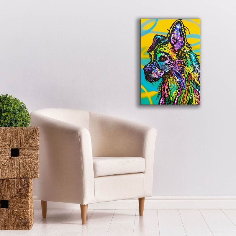 «Love Is» par Dean Russo Studios, art mural sur toile, H 26 po x l 18 po x P 0,75 po