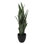 Plante de serpent artificielle Sansevieria en pot