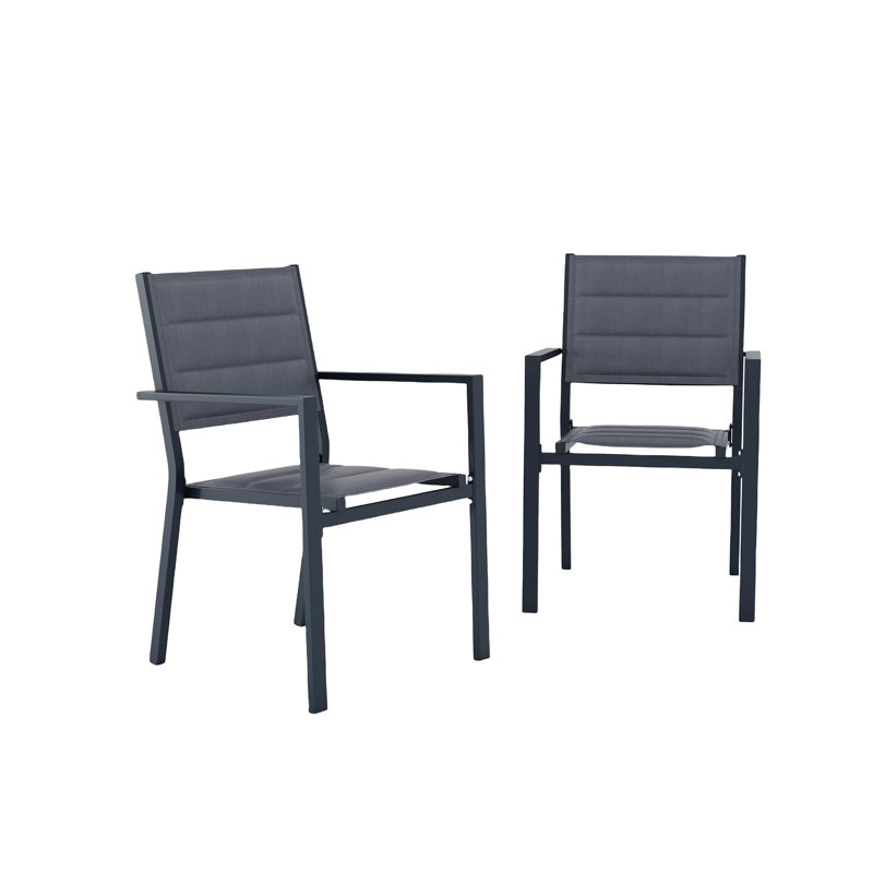15.75cm H Stacking Armchair, Grey
