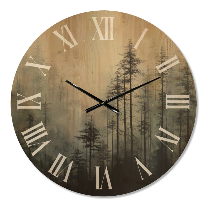 Horloge murale Woodland, Medium