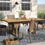 TABLE DOUBLE À RALLONGE SATRIQUE 126 "SAHara-491677900