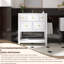 Meuble-lavabo sur pied simple avec 5 tiroirs-426721464