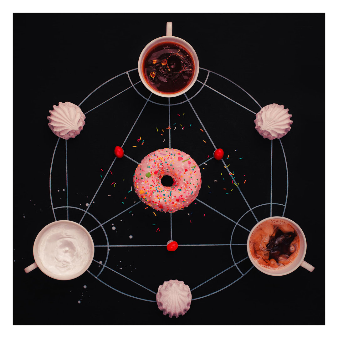 The Alchemy of Cooking 2.4m x 2.4m Embossed Matte Peel & Stick Wall Mural