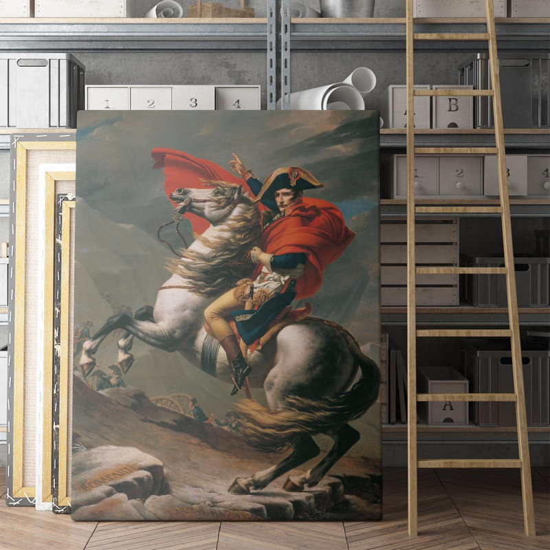 Napoléon traversant les Alpes, Jacques-Louis David