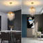 Modern Gold Tree Branch Crystal Chandelier, 12", G9 (No Bulb)