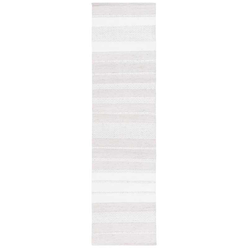 Kilim Hand Woven Pet Striped Rug, Runner 2'3" x 8'