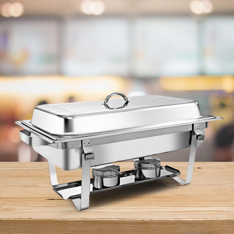 Shayne Stainless Steel Rectangle Chafing Dish