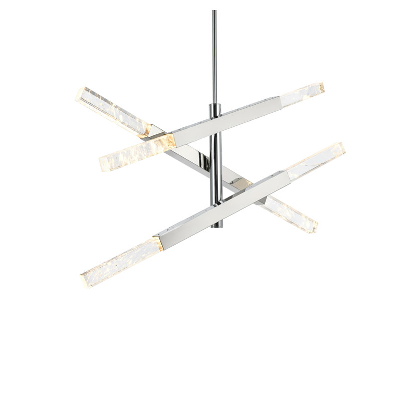 Axil 3-Bar Pendant in Chrome