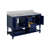 Hampton 60'' Double Bathroom Vanity with Top-454939080-441610883