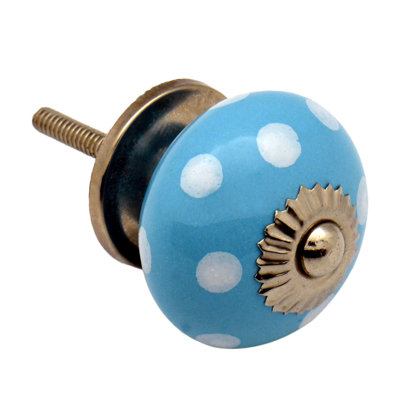 Nicola Spring - Round Ceramic Cabinet Knob