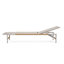 Chaise longue d'extérieur en aluminium Hargrove, ensemble de 2