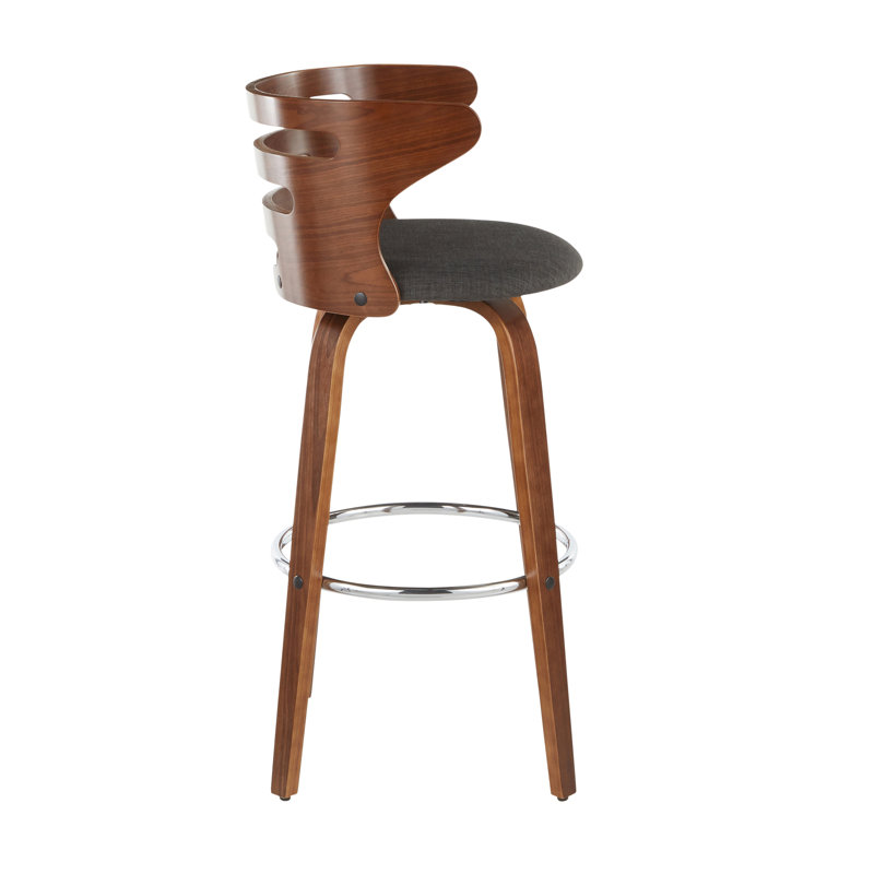 Tabouret de bar Cosini, Gris