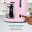 Cafetière 10 tasses Nostalgia Classic Retro, rose-123034386