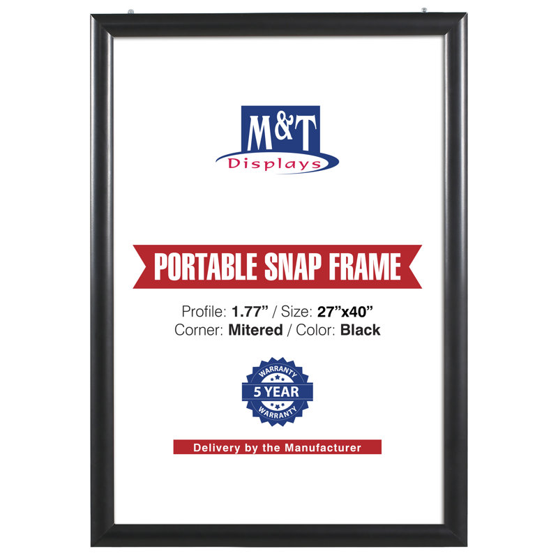 Metal Picture Frame, Black