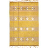 Vintage One-of-a-Kind Rectangle 5'5" X 8' Flatweave Area Rug