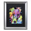 «Whippet», impression sur toile encadrée-19554405-19554406-55434674