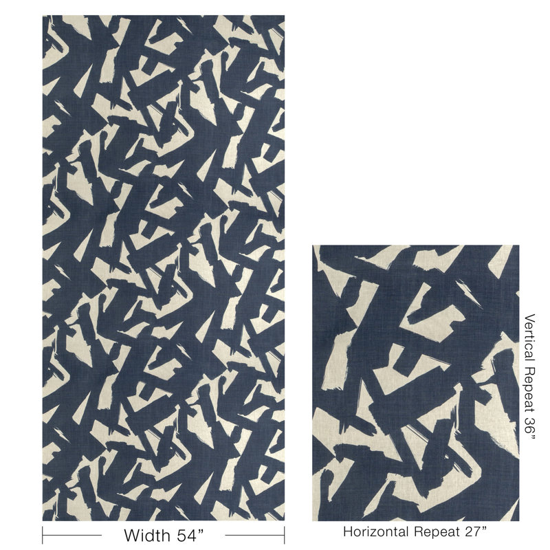 Bold Lines, Indigo
